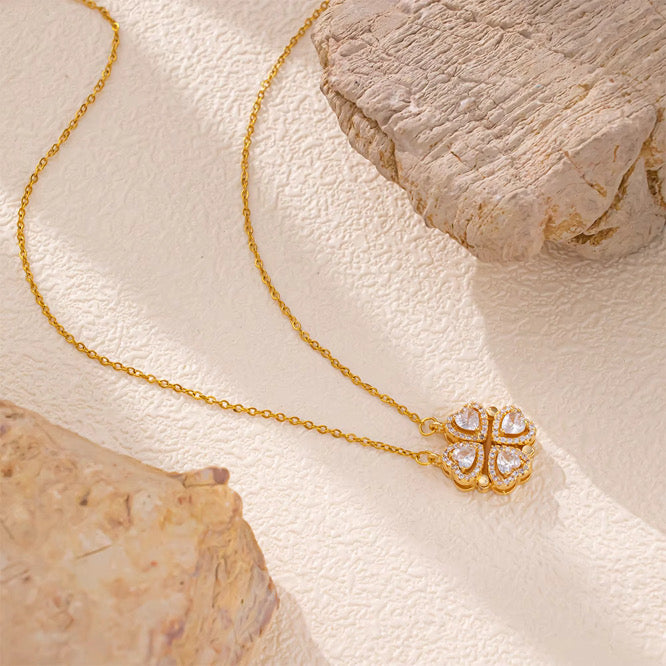 Amelia’s Heart - 18K Gold, Stainless Steel